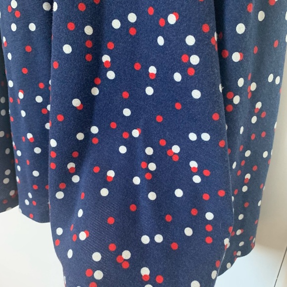 H&M Navy Red and White Polka Dot Dress - Picture 3 of 3